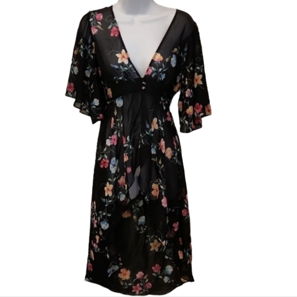 & Harmony Floral Print Cover Up